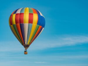 Luftballong – en perfekt upplevelse att kombinera med ett restaurangbesök
