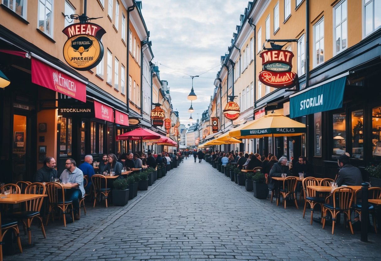 Bästa köttrestaurangerna i Stockholm