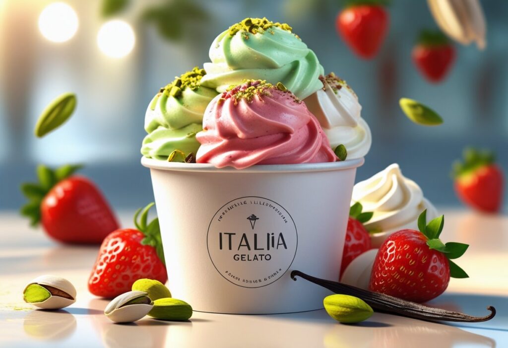 Gelato glass